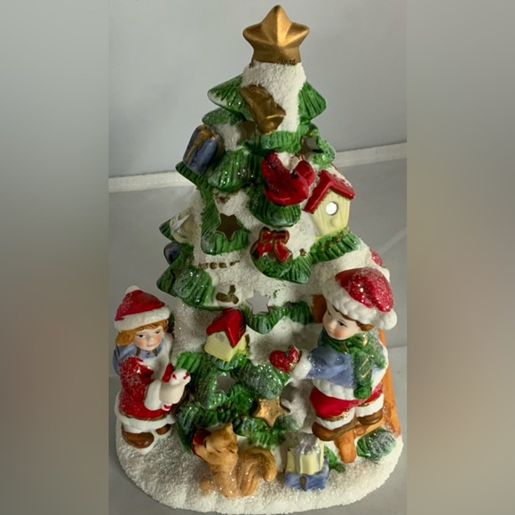 CERAMIC CHRISTMAS TREE VOTIVE HOLDER by Favorite Things In Box - Picture 3 of 5